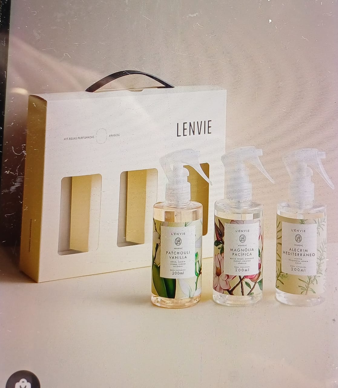 KIT AGUA PERF MIX 3 UN 200ML
