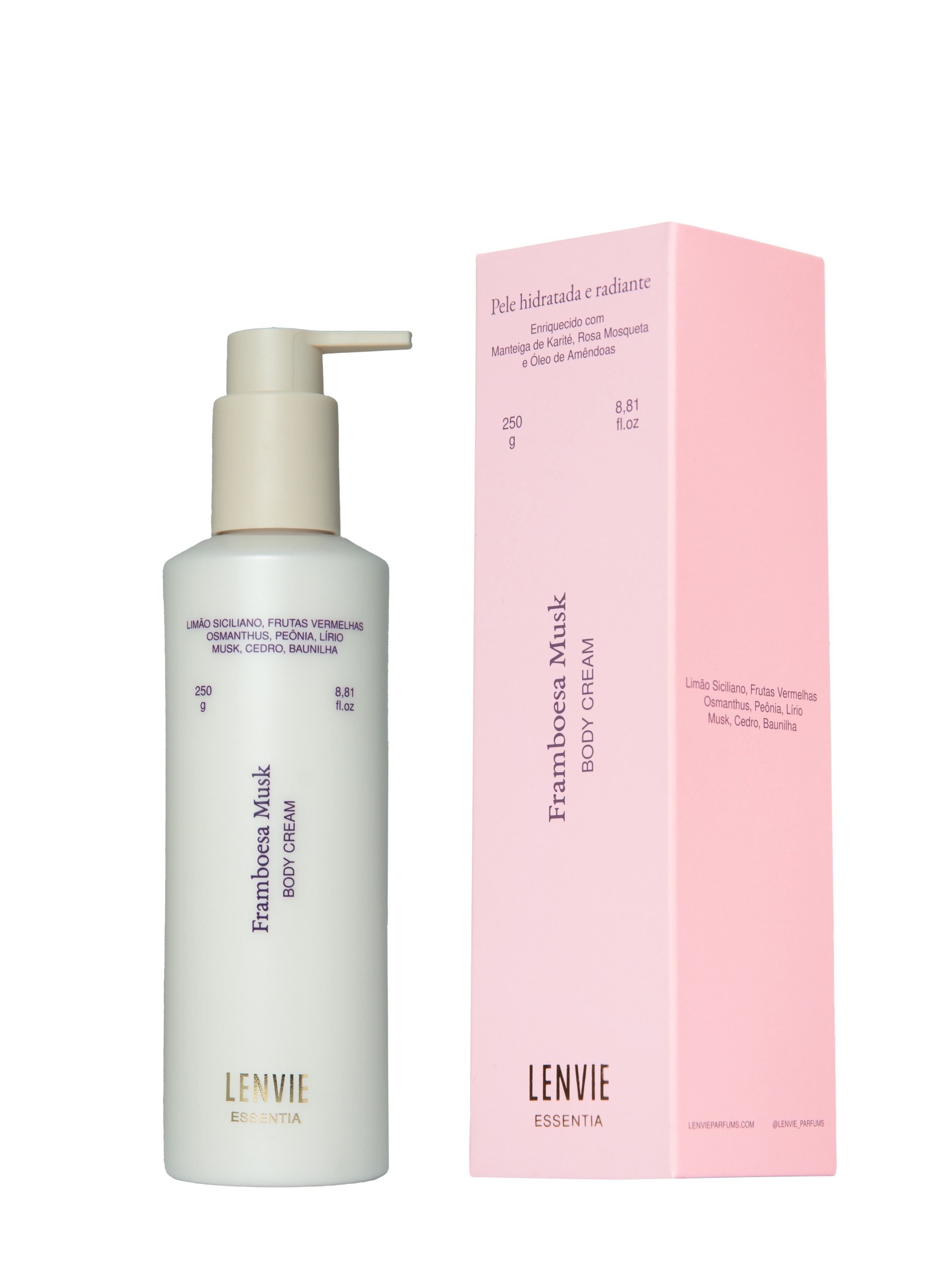 BODY CREAM FRAMBOESA 250G