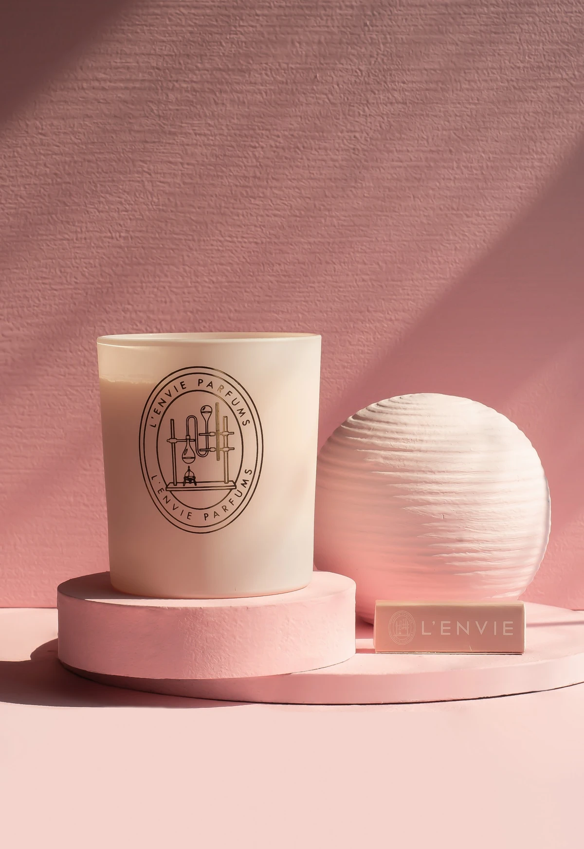 Vela Perfumada 210 g Sunset Rosé - Elementos