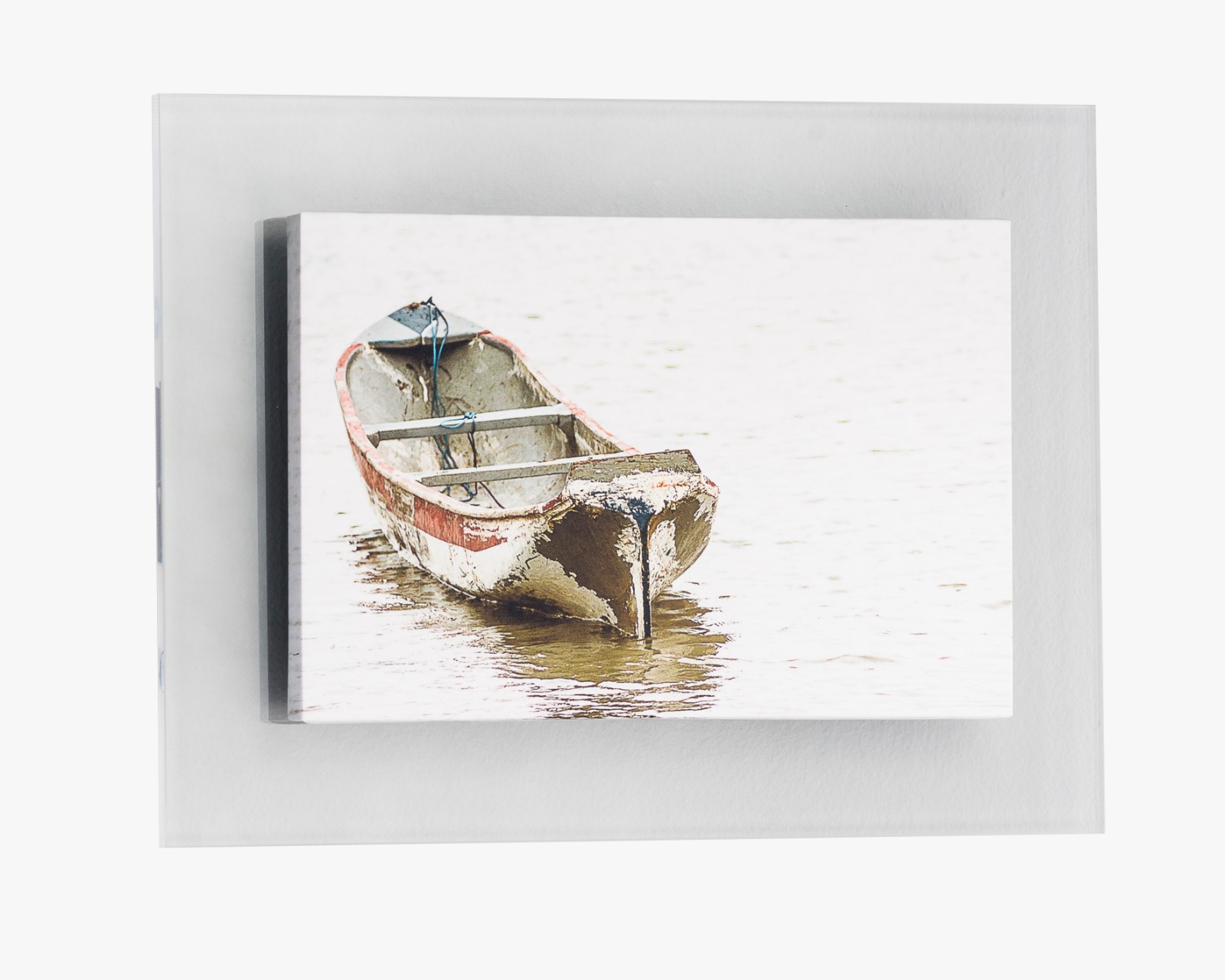 QUADRO UNI BARCO FLORIPA SOLITUDE ACRILICO/MDF 32x24x8MM
